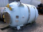 Used- Reglassed Dedietrich Glass Lined Reactor, 2000 gallon, 3009 white glass with calibration lines. Approximately 76