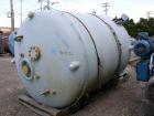 Used Reglassed Dedietrich Glass Lined Reactor, 2000 gallon, 3009 white glass with calibration lines. Approximately 76