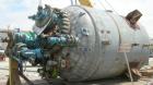 Used 1000 Gallon Glass Lined De Dietrich Reactor