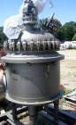 Unused- De Dietrich clamp top glass lined reactor, 100 gallon, 3009 glass, vertical. Internal rated 150 psi/fv at 500 deg F, jacket rated 115 psi at 500 deg F, or 100 psi with internal vacuum. Lenze ...