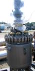 Unused- De Dietrich clamp top glass lined reactor, 50 gallon, 3009 glass, vertical. Internal rated 150 psi/fv at 500 deg F, jacket rated 125 psi at 500 deg F, or 110 psi with internal vacuum.  1.5 hp...