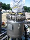 Unused- De Dietrich clamp top glass lined reactor, 50 gallon, 3009 glass, vertical. Internal rated 150 psi/fv at 500 deg F, jacket rated 125 psi at 500 deg F, or 110 psi with internal vacuum. 1.5 hp,...