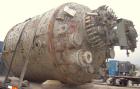 Used Dedietrich Glass Lined Reactor, 2000 Gallon. 3009 white glass with calibration lines. Internal rated 100 psi/fv at 500 deg F, jacket rated 90 psi at 500 deg F. Dedietrich/Lightnin drive model 62...
