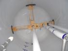 Used Dedietrich Glass Lined Reactor, 2000 Gallon. 3009 white glass with calibration lines. Internal rated 100 psi/fv at 500 deg F, jacket rated 90 psi at 500 deg F. Dedietrich/Lightnin drive model 62...