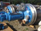 Used Dedietrich Glass Lined Reactor, 300 gallon, 9119 glass, vertical. Internal rated 125 psi/FV at 450 deg F, jacket rated 100 psi at 150 deg F. Dedietrich drive, model 2F88-K5TC, mechanical seal. G...