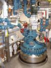 Used DeDietrich Glass Lined Reactor, 100 Gallon, 3009 Glass. Internal rated 150 psi and full vacuum at 500 deg F. Jacket rated 115 psi at 500 deg F. Pfaudler glass lined top rated 100 psi at 650 deg ...
