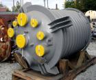 Unused- De Dietrich Glass Lined Reactor Body, 500 Gallon. Internal rated 130 psi & Full Vacuum at 500 degrees F. (2) Zone 1/2 pipe jacket rated 450 psi at 500 degrees F. 3008 Blue glass, (3) side wal...