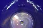 Used DeDietrich Clamp Top Glass Lined Reactor, 30 Gallon, 9115 Blue Glass. Vertical. Approximately 19-1/2’’ diameter x 24’’ straight side, dished bolt on top, dish bottom. Internal rated 150/FV psi a...