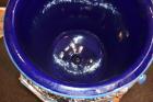 Used De Dietrich Clamp Top Glass Lined Reactor, 30 Gallon, 9115 Blue Glass. Vertical. Approximately 19-1/2 diameter x 24 straight side, dished bolt on top, dish bottom. Internal rated 150/FV psi at 5...