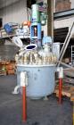Used De Dietrich Glass Lined Reactor, 700 Liter (184.97 Gallon), 3008 Blue Glass, Vertical. Approximately 38