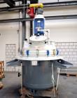 Used- De Dietrich Glass Lined Reactor, 1180 Liter (311.81 Gallon), 3009 Blue Glass, Vertical. Approximately 48