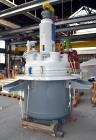 Used- De Dietrich Glass Lined Reactor, 1180 Liter (311.81 Gallon), 3009 Blue Glass, Vertical. Approximately 48