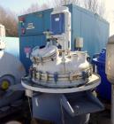 Used- De Dietrich Glass Lined Reactor, 1180 Liter (311.81 Gallon), 3009 Blue Glass, Vertical. Approximately 48