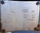 Used De Dietrich Glass Lined Reactor, 1180 Liter (311.81 Gallon), 3009 Blue Glass, Vertical. Approximately 48