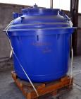 Used De Dietrich 2030L Glass-Lined Reactor – 536 Gallon, 3009 Blue Glass, Vertical