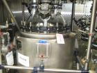 Used DeDietrich Glass Lined Reactor, 20 Gallon. Internal rated Atmospheric & Full Vacuum at 302 degrees F, jacket rated 145 psi & Full Vacuum at 500 degrees F.  Type 3009 Blue Glass.  Skid mounted. B...