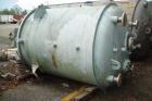 Used Dedietrich Glass Lined Reactor, 2000 gallons, Lightnin Series 10 agitator drive with mechanical seal.