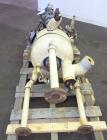 Used- 10 Gallon De Dietrich Clamp Top Glass Lined Reactor