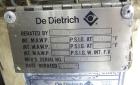 Used 10 Gallon De Dietrich Clamp Top Glass Lined Reactor