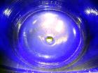 Used Dedietrich Clamp Top Clamp Glass Lined Reactor, 100 Gallon, 3008 Blue Glas