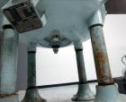Used Dedietrich Clamp Top Clamp Glass Lined Reactor, 100 Gallon, 3008 Blue Glas