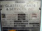 Used Dedietrich Clamp Top Clamp Glass Lined Reactor, 100 Gallon, 3008 Blue Glas
