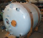 Used Unused/Reglassed- De Dietrich Closed Glass Lined Reactor Body, 750 Gallon, 9115 Glass, Vertical. 62