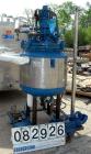 USED: Dedietrich glass lined reactor, 50 gallon, 3008 glass. 22-3/4