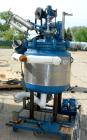USED: Dedietrich glass lined reactor, 50 gallon, 3008 glass. 22-3/4