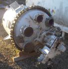 USED: Dedietrich approximately 200 gallon glass lined reactor. Rated 90 psi/full vacuum internal @ 500 deg F. 3008 glass. Jacket rated 105 psi @ 500 deg F. With 3 BRC agitator and H baffle. NB stampe...