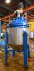 Used De Dietrich FTJ Bolt Top Glass Lined Reactor, 300 Gallon