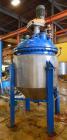 Used- De Dietrich FTJ Bolt Top Glass Lined Reactor, 300 Gallon