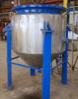 Used De Dietrich FTJ Bolt Top Glass Lined Reactor, 300 Gallon