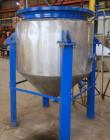 Used- De Dietrich FTJ Bolt Top Glass Lined Reactor, 300 Gallon