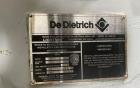 Used 6,000 Gallon Dedietrich Glass Lined Reactor