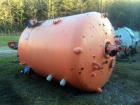 Used 2000 Gallon DeDietrich SA Series Glass Lined Reactor. NB stamped. 100/FV at 500 internal. 100 psi at 500 jkt. PTE10 drive 20 hp motor. 3 blade retreat curve agitator and beaver tail baffle. 30
