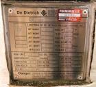 Used 20 Gallon Dedietrich glass lined reactor