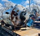 Used Dedietrich 4000 gallon glass lined reactor with drive assembly, agitator and baffle