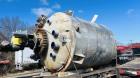 Used Dedietrich 4000 gallon glass lined reactor with drive assembly, agitator and baffle.