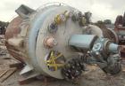 Used Pfaudler K Series Glass Lined Reactor, 2000 gallon, 9129 white glass, model KC-78-2000-100-90. 78