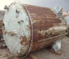 Used Pfaudler K Series Glass Lined Reactor, 2000 gallon, 9129 white glass, model KC-78-2000-100-90. 78