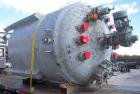 Used Pfaudler K Series Glass Lined Reactor, 2500 gallon, 9129 white glass, model KC-84-2500-100-90. 84