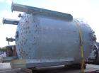 Used Pfaudler K Series Glass Lined Reactor, 2500 gallon, 9129 white glass, model KC-84-2500-100-90. 84