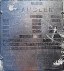 Used Pfaudler K Series Glass Lined Reactor, 2500 gallon, 9129 white glass, model KC-84-2500-100-90. 84