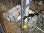Used Buchi Reactor Train consisting of: (1) Buchi 70 liter glass reactor, removable dish top, dish bottom. Internal rated -1/+0.5 bar (-14.5/7.2 psig) +200/-50 deg C, jacket rated 10 bar (145 psig) a...
