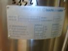 Used Buchi Reactor Train consisting of: (1) Buchi 70 liter glass reactor, removable dish top, dish bottom. Internal rated -1/+0.5 bar (-14.5/7.2 psig) +200/-50 deg C, jacket rated 10 bar (145 psig) a...
