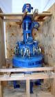Used Technoglass Glass Lined Reactor, 210 Liter (55.4 Gallon), Vertical. Approximate 24