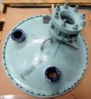 Used Pfaudler Glass Lined Reactor, 50 Gallon, 3315 Blue Glass, Vertical.