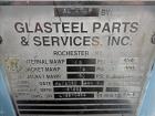 Used Pfaudler Glass Lined Reactor, 50 Gallon, 3315 Blue Glass, Vertical.