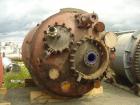 Used Pfaudler Glass Lined Reactor, Type E12000. Working capacity 3175 gallon (12,000 liter). 7'8